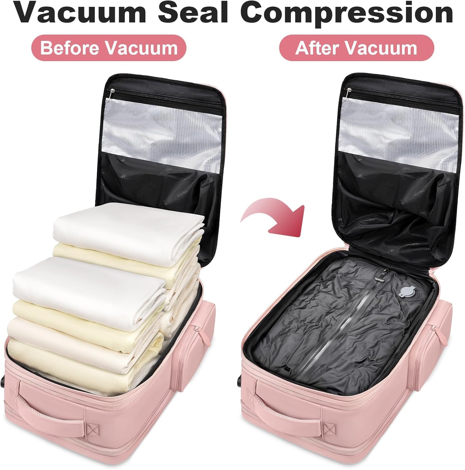 Expandable Vacuum Seal Carry on Backpack - Deegobag